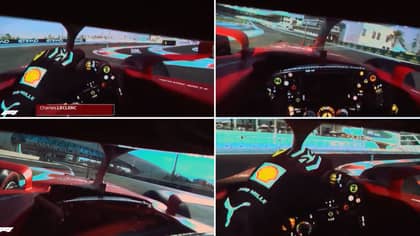 Leclerc Helmet Cam Lets You Experience What It’s Like To Drive A F1 Car