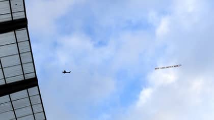 Plane Flies Over The Etihad With 'All White Lives Matter' Message