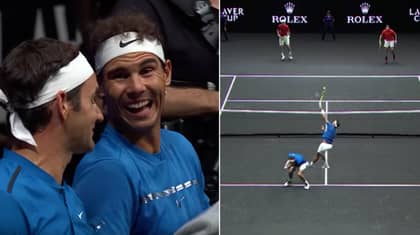 Roger Federer And Rafael Nadal Playing Together In Doubles Match Is Perfection 