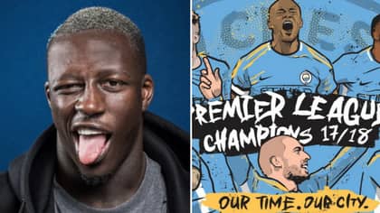 Benjamin Mendy's Twitter Feed Is On Fire After City Win The League