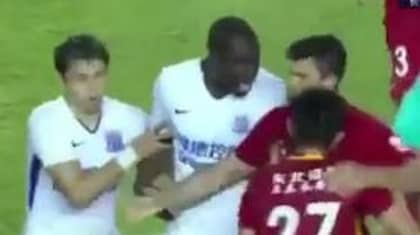 Demba Ba Reacts Furiously After Receiving Racist Abuse During A Match