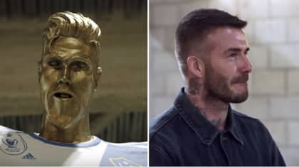 David Beckham Is The Victim Of Hilarious Fake Statue Prank