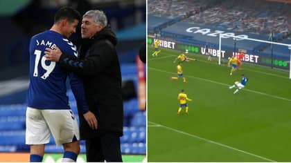 James Rodriguez Scores Brace And Grabs Assist In Brilliant Performance For Everton Against Brighton
