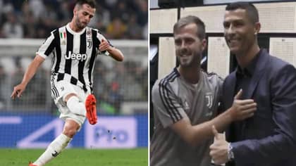 Miralem Pjanic's Comments On Cristiano Ronaldo And Free Kicks Have Prompted Reaction Aplenty