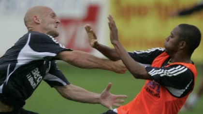 13 Years Ago, Thomas Gravesen Tried To Deck Robinho In Real Madrid Training Bust-Up