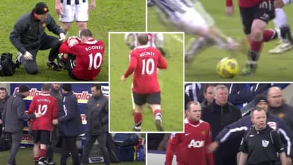 The Moment A Brave Wayne Rooney Returned To The Pitch With An Injury Showed His Elite Mentality