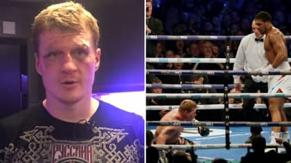 Aleksandr Povetkin Shows Off His Battered Face After Anthony Joshua Loss