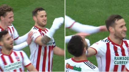 Billy Sharp Produces Incredible 'Mr Socko' Celebration In Tribute To WWE Legend Mick Foley