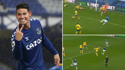 Insane Compilation Of James Rodriguez Vs Brighton Proves He Is The Summer's Biggest Bargain