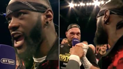 Deontay Wilder Confirms Fight With Tyson Fury Is On, Both Square Up In Ring