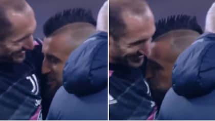 Inter Milan's Arturo Vidal Accused Of Kissing The Juventus Badge Before Kick-Off