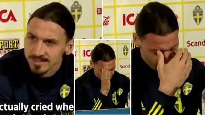 Zlatan Ibrahimovic Breaks Down In Tears As He Recalls Son's Emotional Reaction Over His Return To Sweden