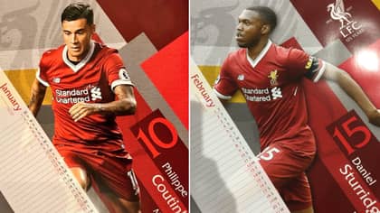 The Months Of January, February And March On Liverpool's 2018 Calendar Are Just Unlucky 