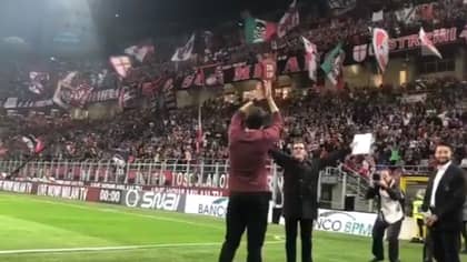 The Incredible Reception Kaka Received On Return To AC Milan Will Give You Goosebumps