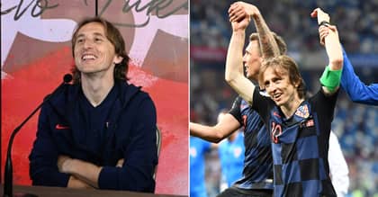 Luka Modric Gets Press Conference Surprise As Wife, Father And Ex-Teammates Ask The Questions