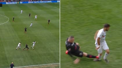 DC United's Wayne Rooney Sent Off For Horrific Tackle On Diego Rossi