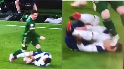 Sheffield United’s John Fleck Appears To Stamp On Tottenham’s Giovani Lo Celso's Face – But Escapes VAR Punishment 