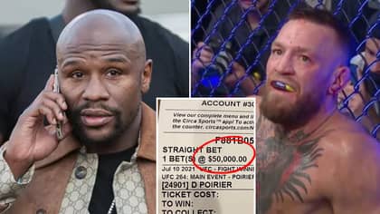 Floyd Mayweather Placed An Outrageous $50,000 Bet On Conor McGregor Losing And It Came In