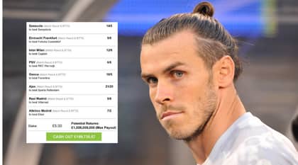 Punter Cashed Out £5 10-Fold Bet To Collect £200,000 Winnings