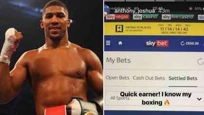 Anthony Joshua Reveals The Bet He Played On Dillian Whyte Last Night
