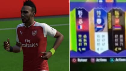 Pierre-Emerick Aubameyang's Team On FIFA 18 Is A Bit Special