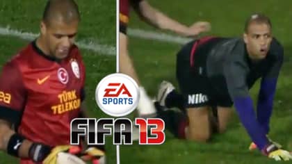 Felipe Melo Had His Own Goalkeeper Card On FIFA 13 And It Was Mad