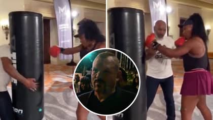 UFC Legend Chuck Liddell Reacts To Serena Williams’ Sparring Session With Mike Tyson 