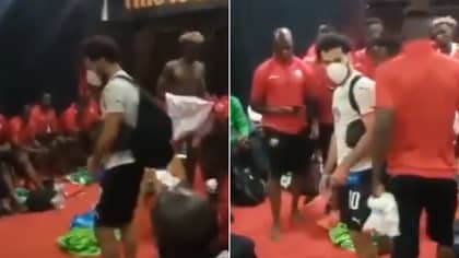 Liverpool Star Mohamed Salah Went Into Kenya's Dressing Room After Match In Classy Gesture
