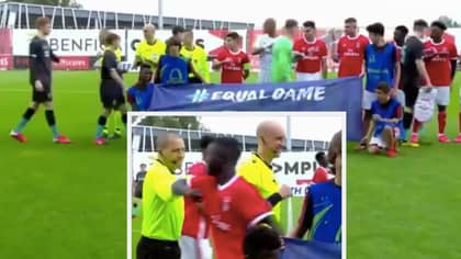Liverpool And Benfica Players Come Up With Brilliant Alternative To Handshakes 