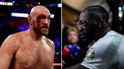 Deontay Wilder Reacts To Tyson Fury's Nasty Cut Sustained In Otto Wallin Fight