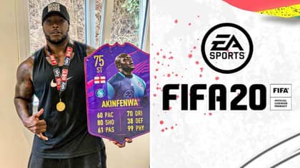Adebayo Akinfenwa's New FIFA 20 Ultimate Card Has A Ridiculous 99 Physicality