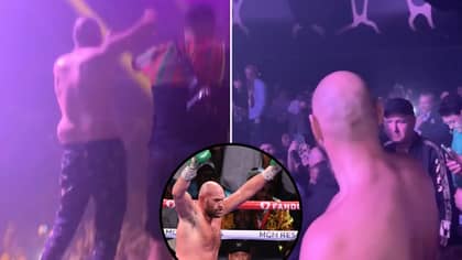 Tyson Fury Captured Raving In Las Vegas Hours After Knocking Deontay Wilder Out
