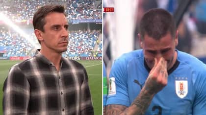 What Gary Neville Said About Jose Gimenez Crying Is Brutal 