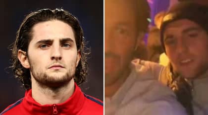 Adrien Rabiot Caught Celebrating PSG's Defeat Last Night After Being Frozen Out The Squad