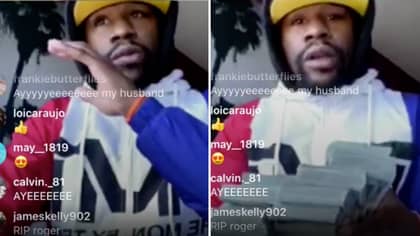 Floyd Mayweather Reacts To Coronavirus Pandemic By Flaunting Stacks Of Cash In Instagram Live