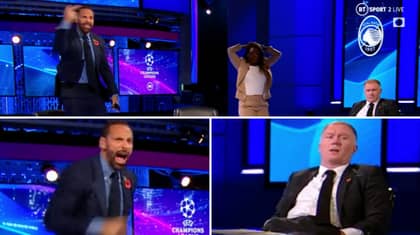 Paul Scholes And Rio Ferdinand Had Very Different Reactions To Cristiano Ronaldo's Late Equaliser 