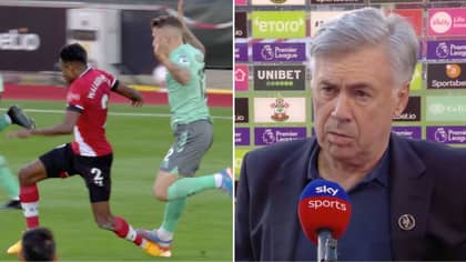 Carlo Ancelotti Says Richarlison And Jordan Pickford Incidents Might Have Played A Part In Lucas Digne's Red Card