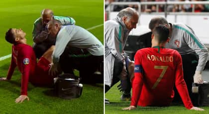 Cristiano Ronaldo Forced Off With Injury During Portugal’s Euro 2020 Qualifier
