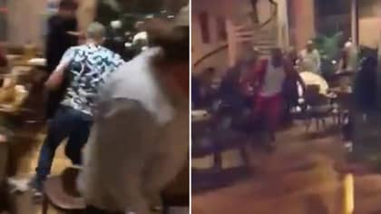 Billy Joe Saunders Chased Out Of Nandos By Deontay Wilder's Entourage After Clash