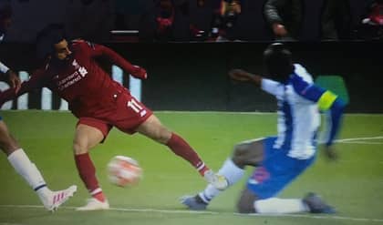 Mohamed Salah Escapes Red Card For Shock Challenge On Porto's Danilo Pereira
