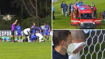 Pepe In Tears As FC Porto Player Nanu Knocked Unconscious In Horror Collision With Goalkeeper
