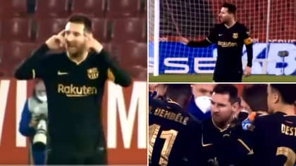 Unseen Footage Of Lionel Messi's Inspirational Performance Vs Granada Proves He's An Incredible Leader