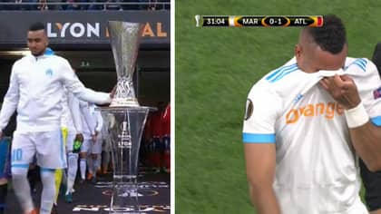 Dimitri Payet In Tears As He Limps Out Of Europa League Final