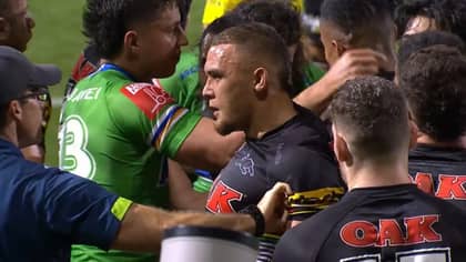 Canberra Raiders Trainer In Hot Water For Getting Involved In On-Field Scuffle