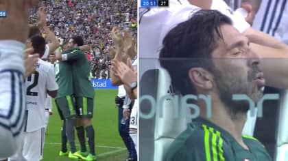 Gianluigi Buffon Receives Guard Of Honour And Standing Ovation In Final Juventus Appearance