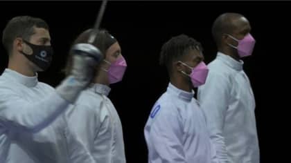 US Fencing Team Wears Pink Masks In Protest Of Own Teammate Accused Of Sexual Misconduct