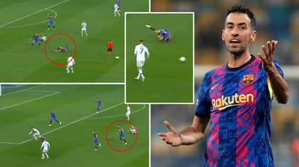 Sergio Busquets Produced 'One Of The Most Miraculous Recoveries Ever Seen On A Football Pitch' vs Dynamo Kyiv 