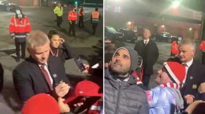 Ole Gunnar Solskjaer Still Signed Autographs After Manchester United’s Defeat To Liverpool