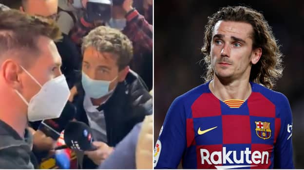 Lionel Messi Hits Back At Antoine Griezmann's Uncle's Barcelona Training Claim 