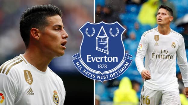 Real Madrid's James Rodriguez 'On The Verge' Of Signing Three-Year Deal With Everton 